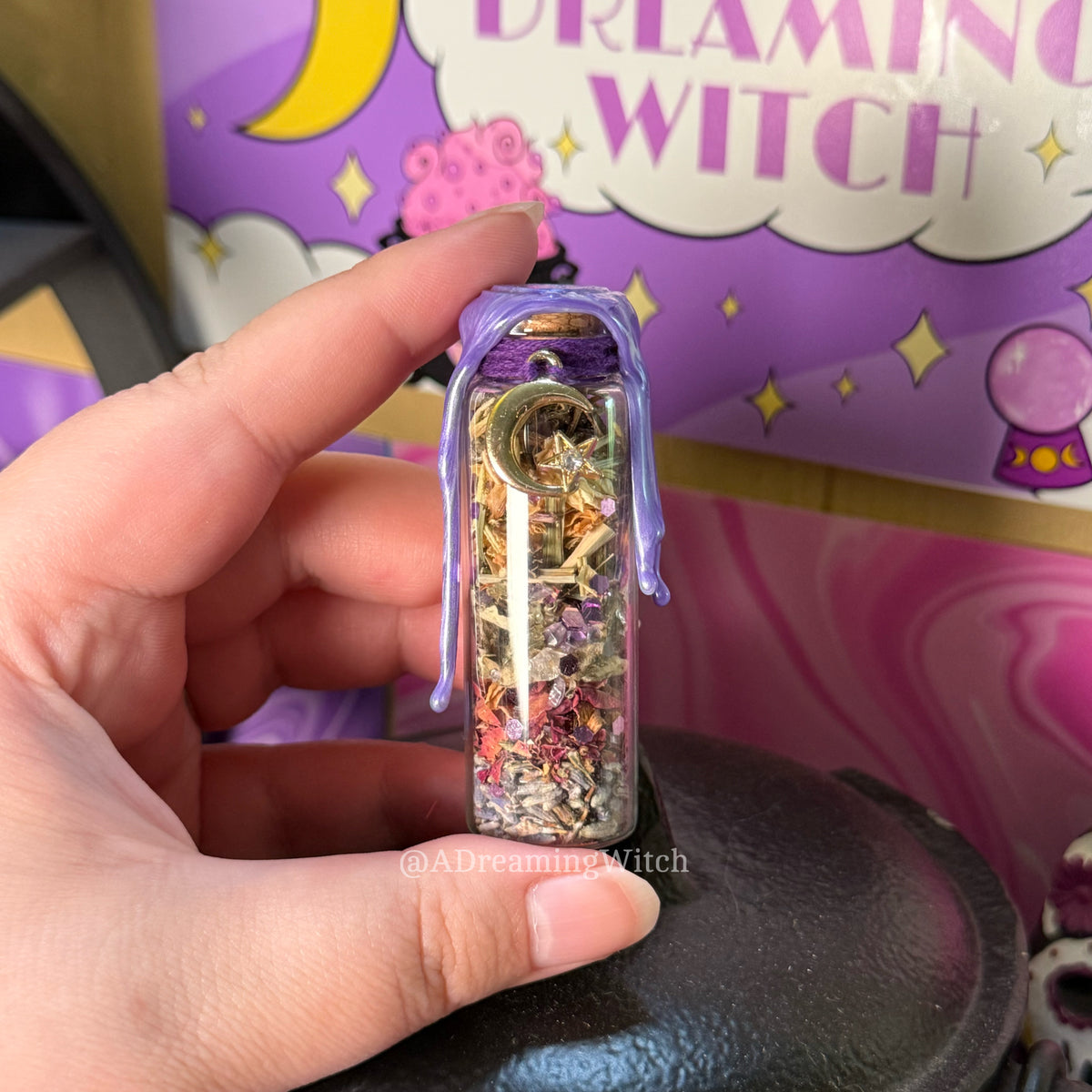 Intuition Spell Jar | Third eye, meditation, psychic abilities