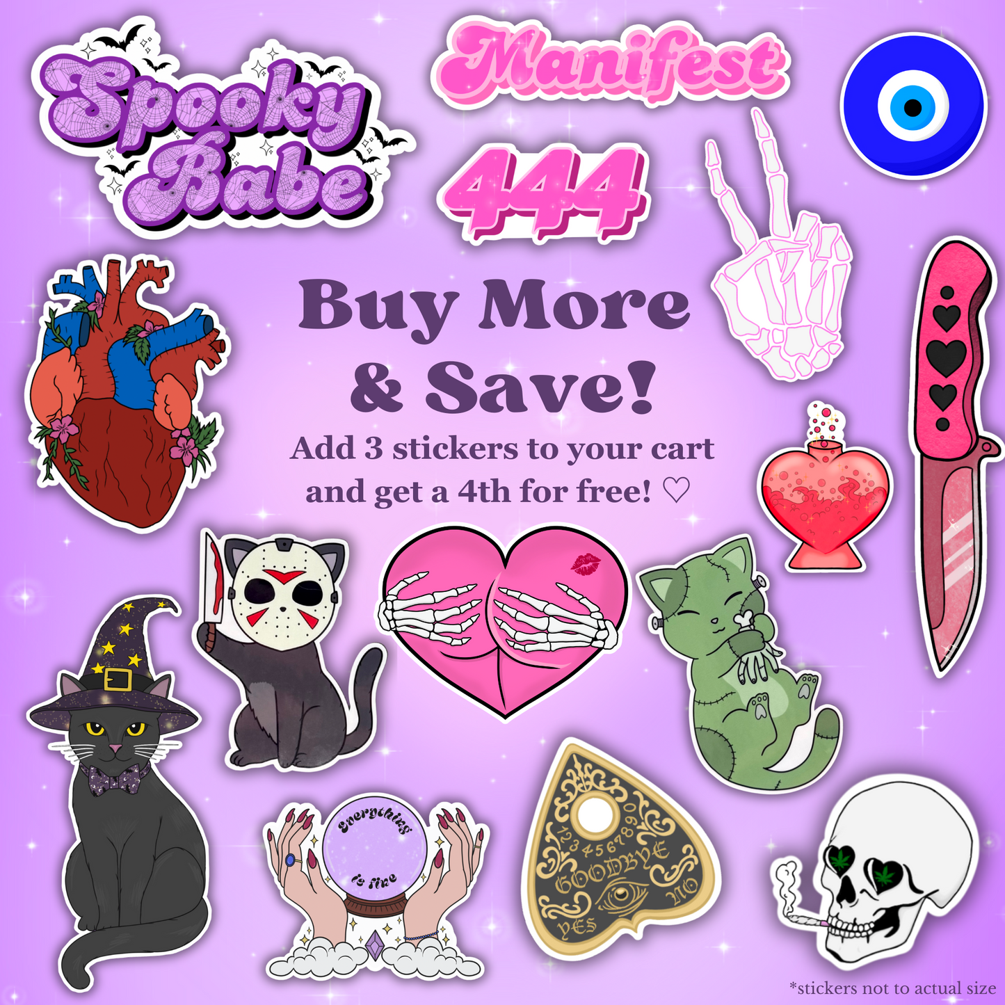 Evil Eye | Glossy Vinyl Sticker | laptop, water bottle, hydro, tumblers etc!