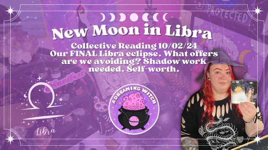 Libra New Moon + Eclipse | Are you self-sabotaging new offers? Collective Reading