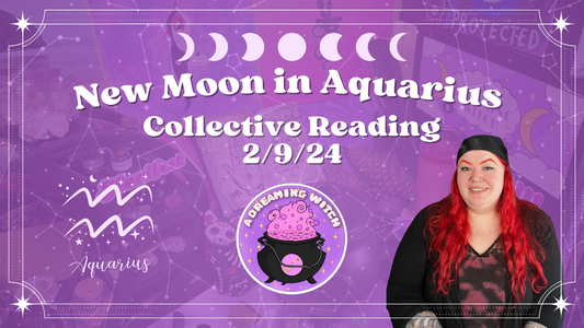 AQUARIUS NEW MOON 🌑♒️ Cycles Ending & Beginning
