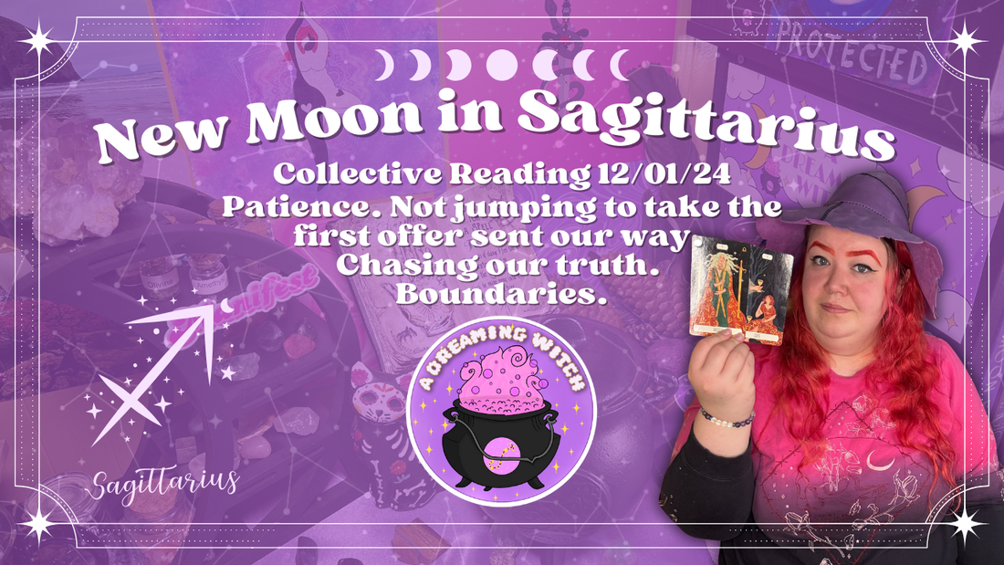 Sagittarius New Moon | Patience. Walk Your Truth. Boundaries.