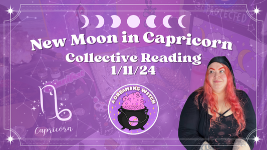 New Moon in Capricorn 1/11/24