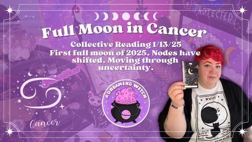 Cancer Full Moon ♋️🌕 | First Full Moon of 2025