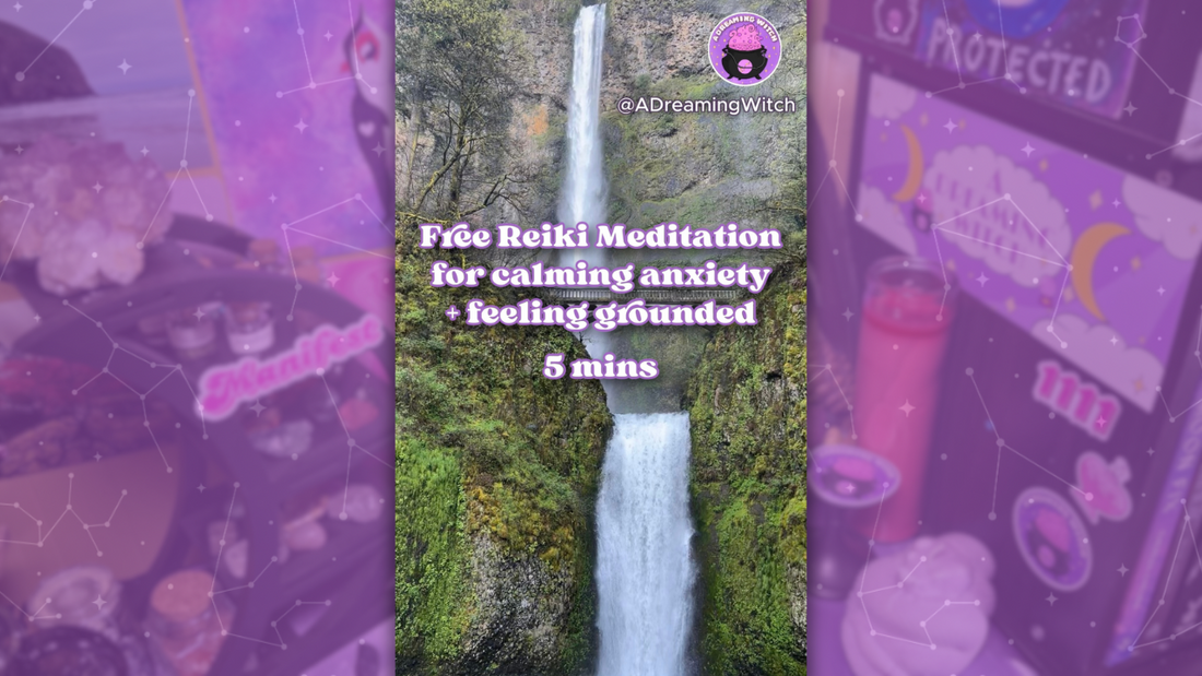 Reiki Meditation | Calm Anxiety + Feel Grounded