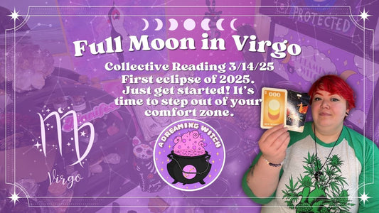 Virgo Full Moon + Lunar Eclipse Tarot Reading