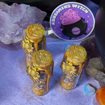 Joy + Confidence Spell Jar | Happiness, Solar Plexus