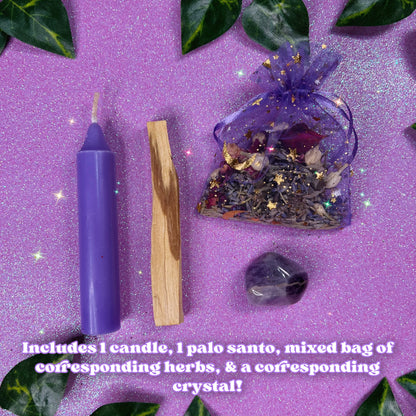 diy witchcraft spell kit for intuition