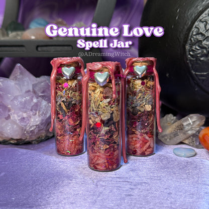 Genuine Love Spell Jar | Manifestation, love, friendship