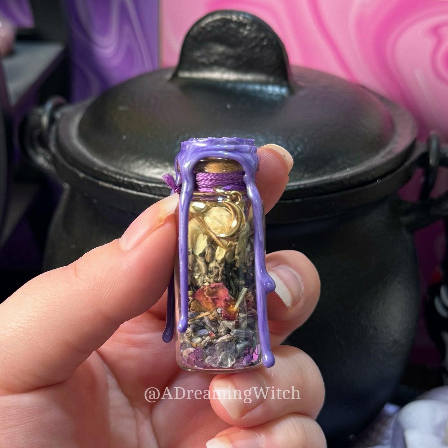 Intuition Spell Jar | Third eye, meditation, psychic abilities