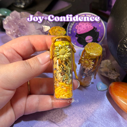 Joy + Confidence Spell Jar | Happiness, Solar Plexus