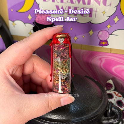 Pleasure + Desire Spell Jar | Sensuality, Self Love