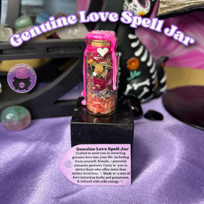 Genuine Love Spell Jar | Manifestation, love, friendship