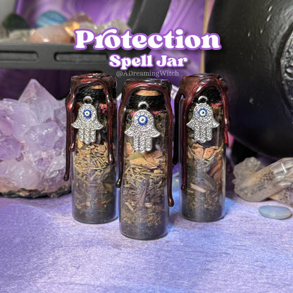 Protection Spell Jar | Banishing, evil eye, spiritual aid