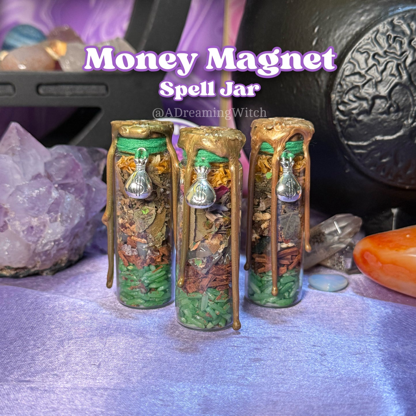 Money Magnet Spell Jar | Manifestation, money magic