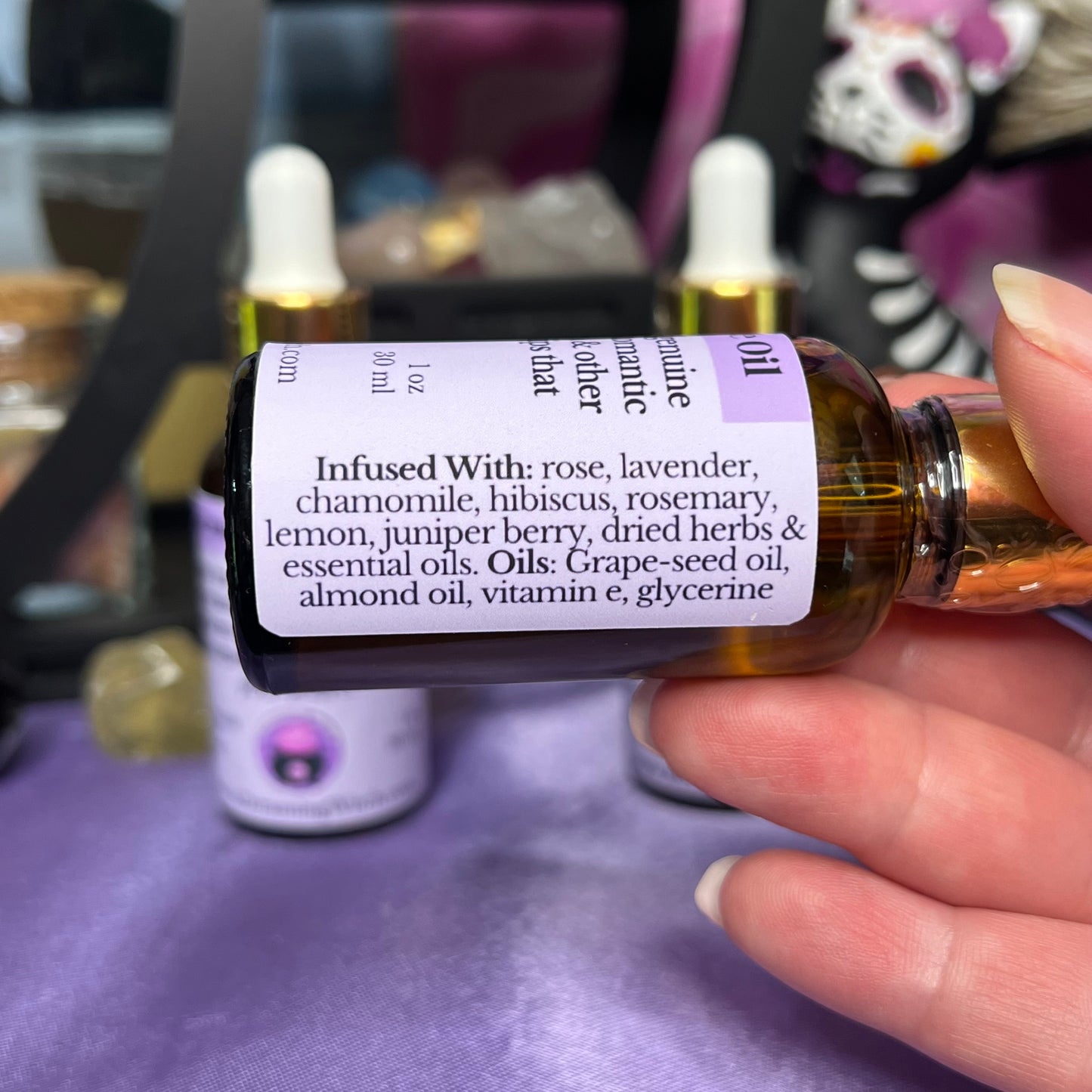 Genuine Love Oil | Herbal infusion, intention oil, ritual oil