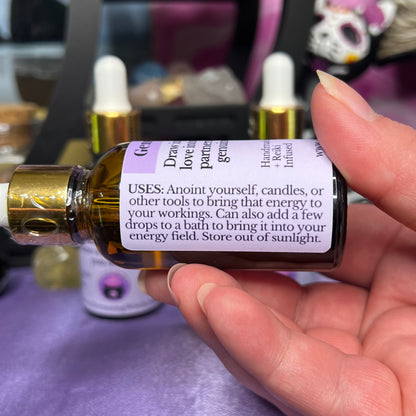 Genuine Love Oil | Herbal infusion, intention oil, ritual oil