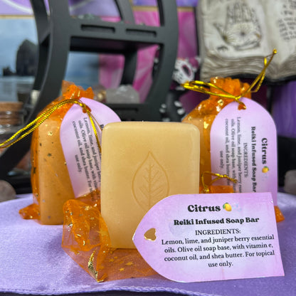 Citrus Soap Bar | Reiki Infused