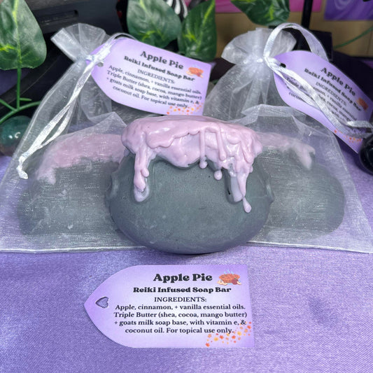 Apple Pie Cauldron Soap Bar | Reiki Infused