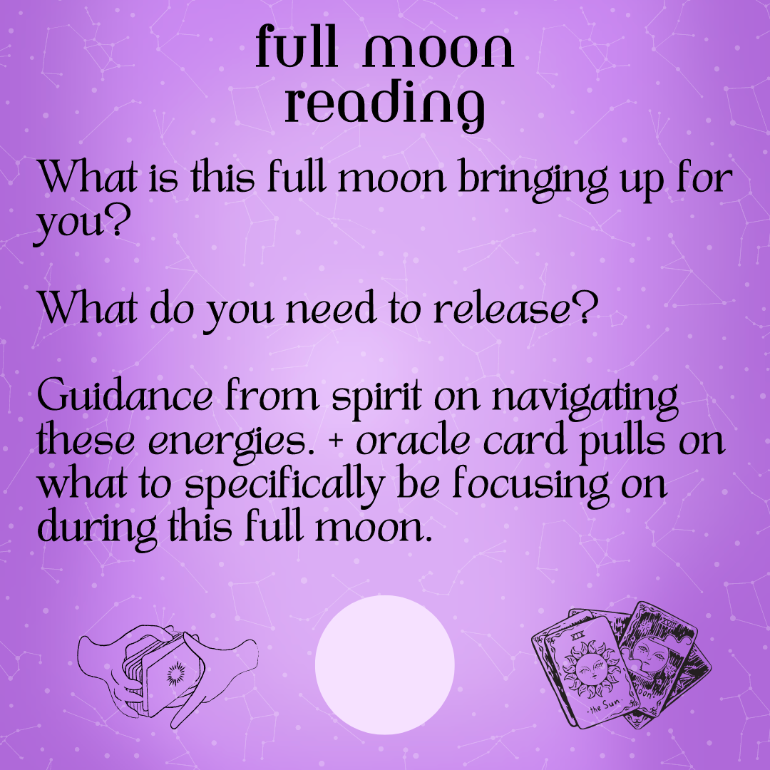 Full Moon Reading