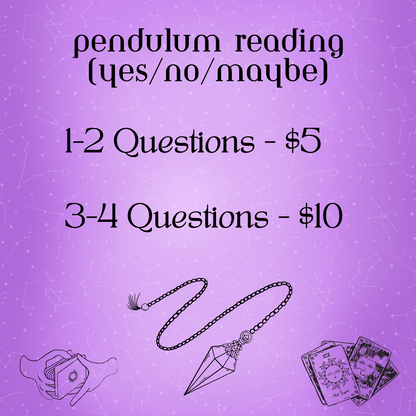 Pendulum Yes/No Reading